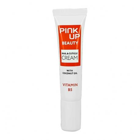 Крем для ногтей и кутикулы BEAUTY NAIL & CUTICLE CREAM с кокосовым маслом 15 PINK UP