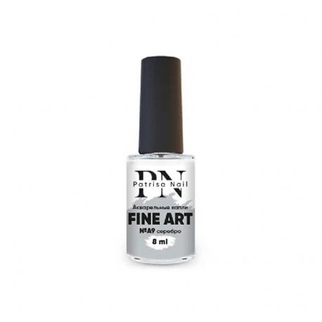 Акварельные капли FINE ART Patrisa nail
