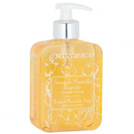 Жидкое мыло с экстрактом Хлопка Liquid Marseille Soap with  Cotton extract 300.0 Durance
