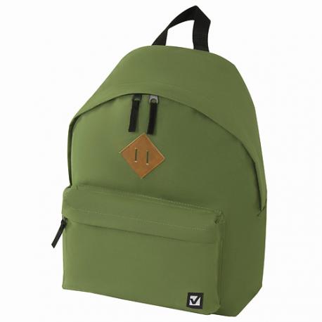 Рюкзак сити-формат, один тон, 20 л Brauberg