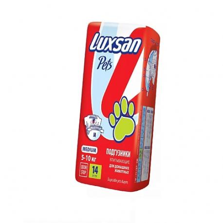 PETS Подгузники Premium для животных Medium 5-10 кг 14.0 Luxsan