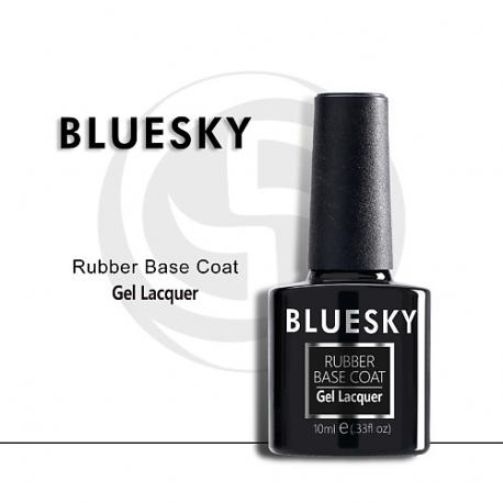 Прозрачная каучуковая база Luxury Silver Bluesky
