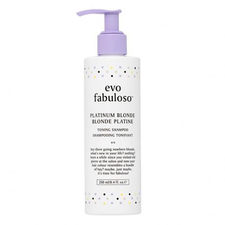 Интенсивный тонирующий шампунь-уход Платинум Блонд Platinum Blonde Toning Shampoo EVO