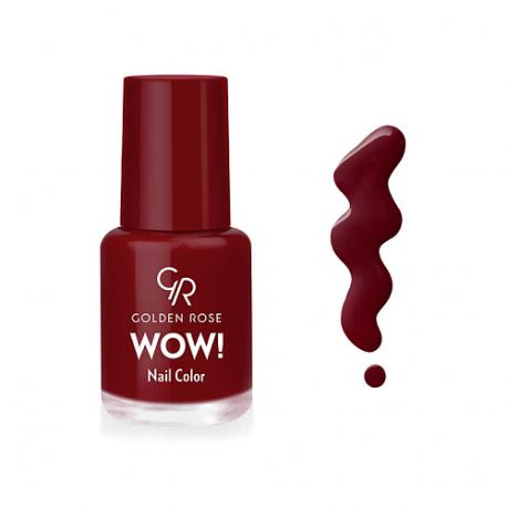 Лак для ногтей WOW! Nail Color Clear GOLDEN ROSE