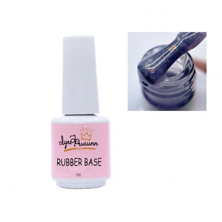 Камуфлирующая база для гель лака Rubber Base Crystal Луи Филипп