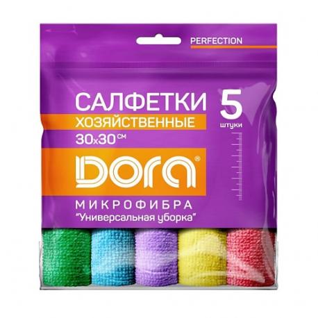 Набор салфеток из микрофибры Универсальный 5.0 DORA