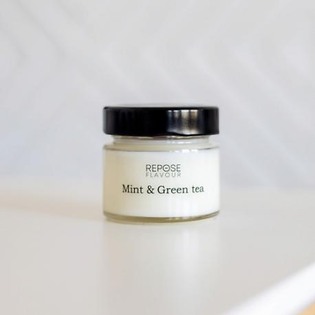 Свеча ароматическая Mint & Green tea/ Мята и Зеленый чай 100 REPOSE FLAVOUR