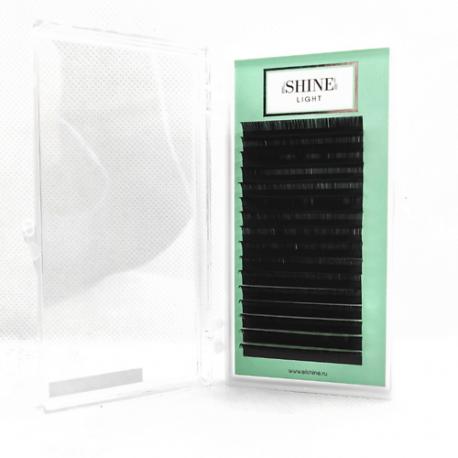 Накладные ресницы Light отд.длины M 1.0 ELSHINE