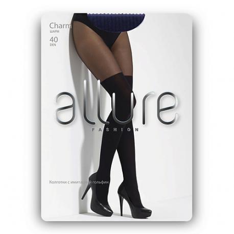 Колготки с имитацией гольфин Charm 40 ден blu 2 Allure