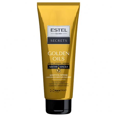 Шампунь-флюид для волос c комплексом драгоценных масел Golden Oils Estel Professional