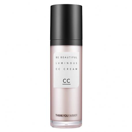 CC-крем для лица придающий коже сияние 3-в-1 SPF30 PA++ Be Beautiful Luminous CC Cream THANK YOU FARMER