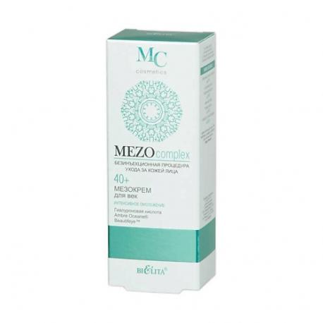 Мезокрем для век 40+ Интенсивное омоложение MEZOcomplex 30.0 БЕЛИТА