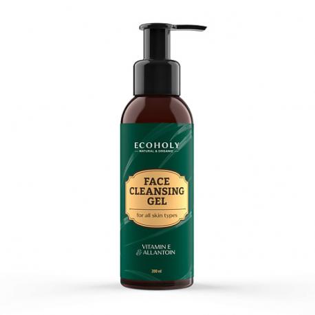 Гель для умывания успокаивающий с витамином Е Face Cleansing Gel Vitamin E & Allantoin ECOHOLY