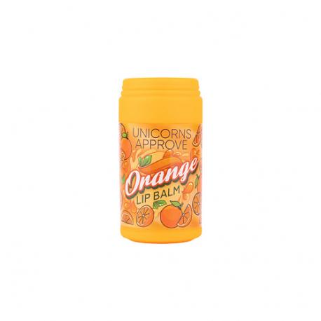 Бальзам для губ в форме банки апельсин Orange Lip Balm UNICORNS APPROVE