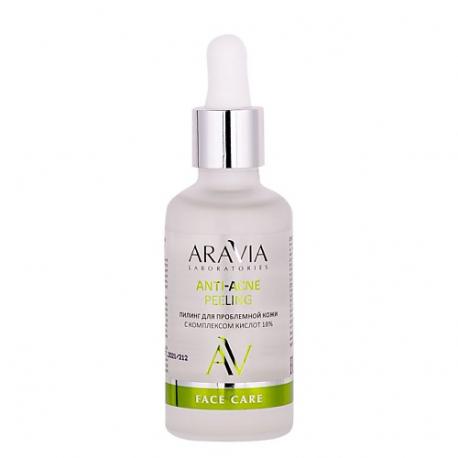Пилинг для проблемной кожи с комплексом кислот 18% Anti-Acne Peeling Aravia Laboratories