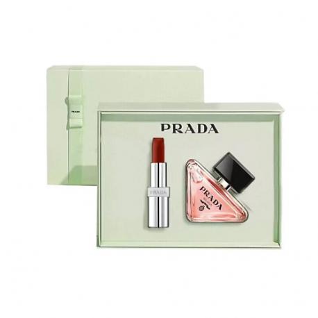Подарочный набор Paradoxe +Помада Soft Matte+Коробка Prada