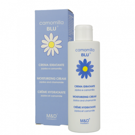 Крем для тела для чувствительной кожи Moisturizing cream jojoba and chamomile 200.0 CAMOMILLA BLU