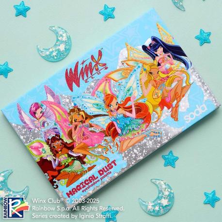 Палетка теней Magical Dust #magicalpower. Коллекция Winx SODA