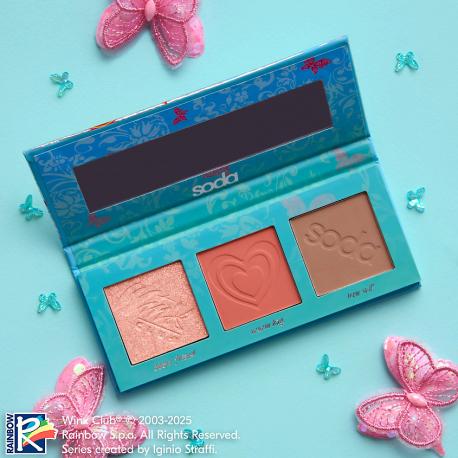 Палетка для лица Heart Of Gold #magicalpower. Коллекция Winx SODA