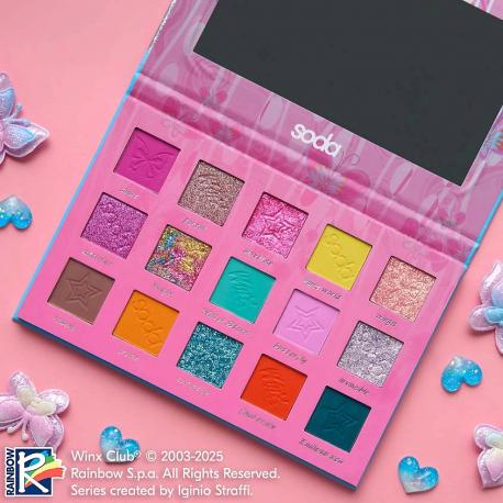 Палетка теней Magical Dust #magicalpower. Коллекция Winx SODA