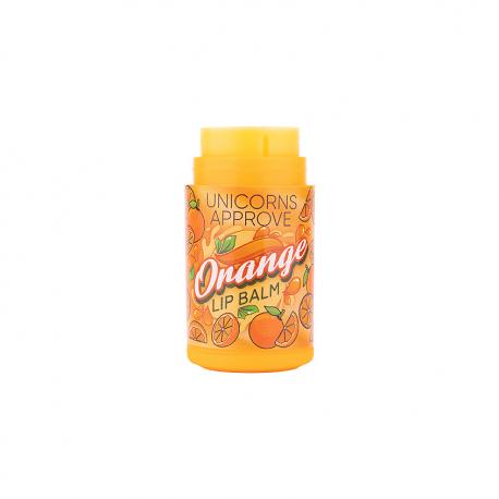 Бальзам для губ в форме банки апельсин Orange Lip Balm UNICORNS APPROVE