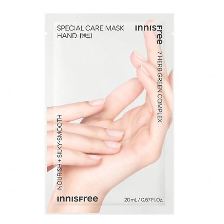 Увлажняющая маска-перчатки для шелковисто-гладких рук Special Care Mask InnisFree