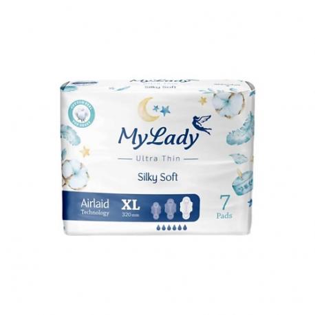 Ультратонкие прокладки Silky Soft XL 7.0 MYLADY