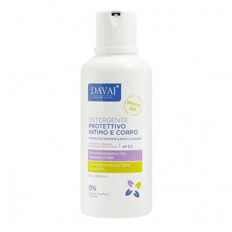 Средство для тела и интимной зоны с гиалуроновой кислотой Protective Intimate & Body Cleanser DAVAJ
