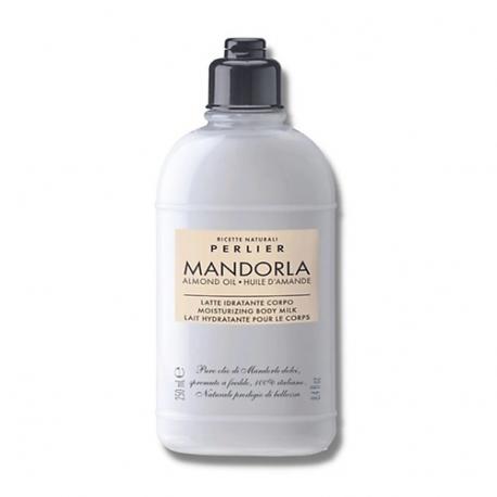 Молочко для тела увлажняющее с миндалем Mandorla Almond Oil Moisturizing Body Milk PERLIER