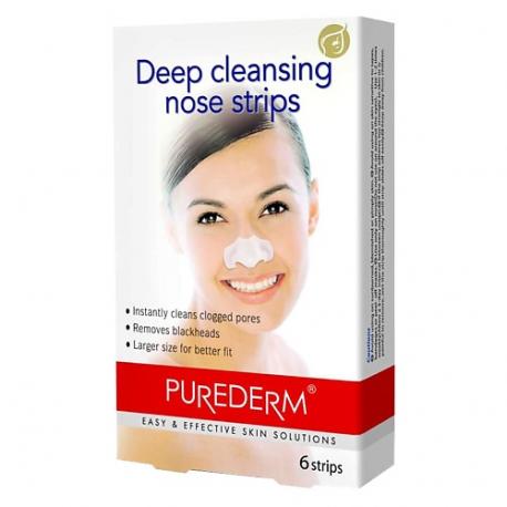Полоски для глубокого очищения пор лица Face Deep Cleansing Strips Purederm