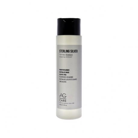 Шампунь для волос серебряный тонирующий Sterling Silver Toning Shampoo AG HAIR COSMETICS
