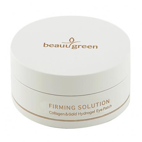 Гидрогелевые патчи для кожи вокруг глаз с коллагеном и золотом Collagen & Gold BeauuGreen