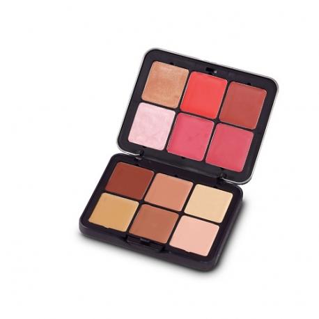 Палетка контуринг, жидкие румяна, хайлайтер Blush Sculpt RUBY ROSE