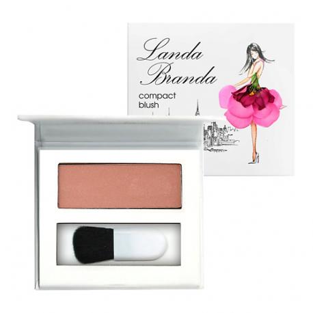 Компактные румяна Свежесть Landa Branda