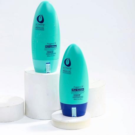 Мятный шампунь для волос ULTIMATE MOROCCAN ARGAN OIL