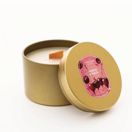Ароматическая свеча ВИШНЯ "ГРИОТ" VERA KIM CANDLES