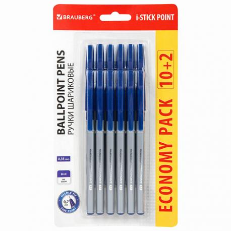 Ручки шариковые i-STICK FINE Brauberg