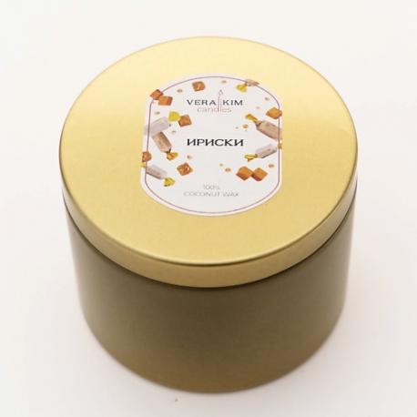 Ароматическая свеча "ИРИСКИ" VERA KIM CANDLES