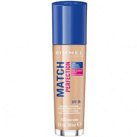 Тональный крем с эффектом мягкого фокуса Match Perfection RIMMEL