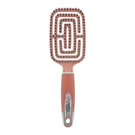 Расческа для волос продувная с натуральной щетиной SUPERBRUSH Clarette