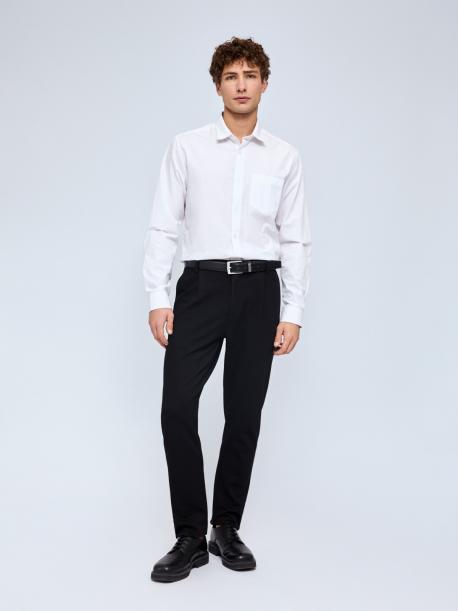 Офисные брюки силуэта Tapered ZOLLA