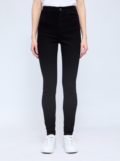 Джинсы силуэта Skinny с высокой посадкой ZOLLA