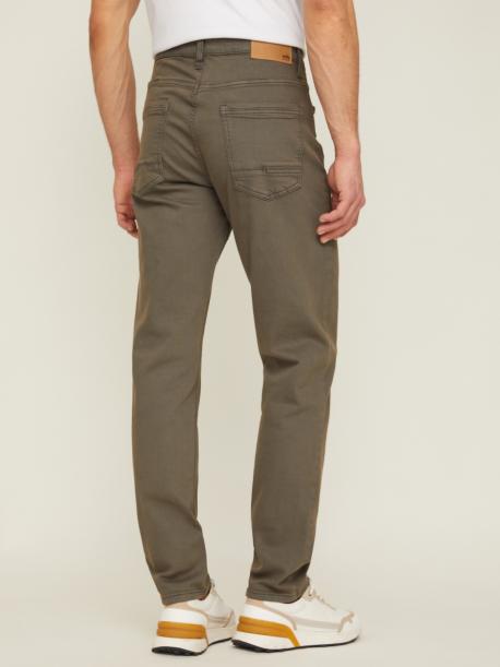 Джинсы фасона Tapered из хлопка ZOLLA